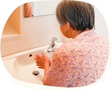 手洗いうがいの画像